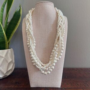SHB Studio Pearl Stacked Necklace